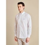 Brooks Brothers Beyaz Erkek Düğmeli Regular Fit Nakışlı Gömlek BBSS26MSH010