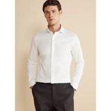 Brooks Brothers Beyaz Erkek Italyan Slim Fit Gömlek BBFW25MSH032