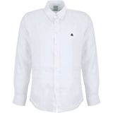BROOKS BROTHERS Beyaz Erkek Slim Fit Nakışlı Gömlek BBSS26MSH060