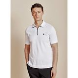 Brooks Brothers Beyaz Erkek Standart Logo Baskılı T-Shirt BBSS26MTS013 - 2XL