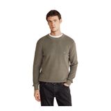 BROOKS BROTHERS Bisiklet Yaka Kazak, 2XL, 5003311000, Haki, Erkek