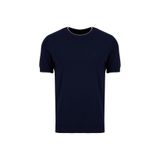 BROOKS BROTHERS Bisiklet Yaka Kazak, 2XL, 5003352613, Lacivert - Beyaz, Erkek