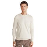 BROOKS BROTHERS Bisiklet Yaka Kazak, L, 5003310970, Bej, Erkek