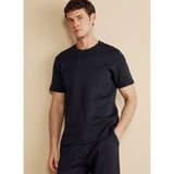 BROOKS BROTHERS Bisiklet Yaka Lacivert Erkek T-Shirt BBFW25MTS001