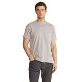 BROOKS BROTHERS Bisiklet Yaka T-Shirt, S, BBFW25MTS004, Gri, Erkek