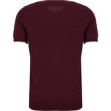 Brooks Brothers Bordo Erkek Bisiklet Yaka Standart Fit Kazak BBSS26MKL017 - Bordo Melanj