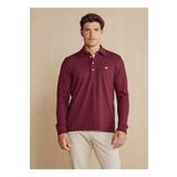 Brooks Brothers Bordo Erkek Polo T-Shirt BBFW24MTS001