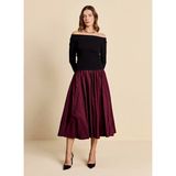 Brooks Brothers Bordo Kadın Etek BBFW26FSK003 - M