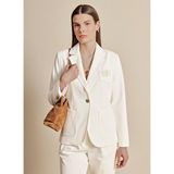 Brooks Brothers Ekru Kadın Ceket BBSS26FBL011 - 36