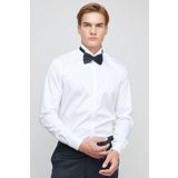 BROOKS BROTHERS Erkek Beyaz %100 Pamuk Slim Fit Ata Yaka Gömlek