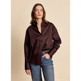 Brooks Brothers Kahverengi Kadın Regular Fit Gömlek BBFW26FSH003 - 36