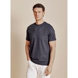 BROOKS BROTHERS Koyu Gri Standart T-Shirt, S, 5003352190, Siyah, Erkek