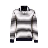 BROOKS BROTHERS Lacivert Bato Standart Fit Çizgili Sweatshirt, L, 5003352137, Lacivert - Beyaz, erkek