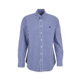 BROOKS BROTHERS Lacivert - Beyaz Düğmeli Regular Fit Pötikare Gömlek, L, 5003352025, Lacivert - Beyaz, Erkek