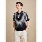 Brooks Brothers Lacivert - Beyaz Erkek Standart Triko Kazak BBSS26MKL004 - 3XL