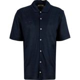 Brooks Brothers Lacivert Erkek %100 Keten Gömlek BBSS26MKN004 - 2XL