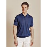 Brooks Brothers Lacivert Erkek Standart Fit Logo Baskılı Kazak BBSS26MKL021