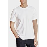 Brooks Brothers Logolu % 100 Pamuk Bisiklet Yaka T-Shirt Erkek T Shirt BBSS26MTS002101 - Kırık Beyaz - XL