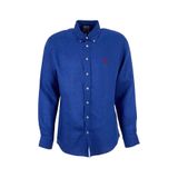 BROOKS BROTHERS Mavi Düğmeli Regular Fit Gömlek, S, 5003352048, Saks, Erkek