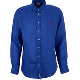 Brooks Brothers Mavi Erkek Düğmeli Regular Fit Gömlek - XL - Saks