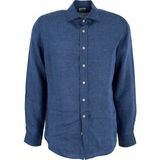 Brooks Brothers Mavi Erkek Italyan Slim Fit Melanj Gömlek BBSS26MSH024 - İndigo