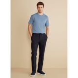BROOKS BROTHERS Normal Bel Düz Paça Standart Pantolon , 48, BBFW25MPT011, Lacivert, Erkek