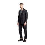 BROOKS BROTHERS Normal Bel Düz Paça Standart Pantolon, 52, 5003252026, Siyah, Erkek
