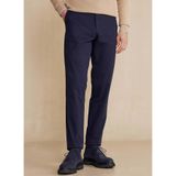 Brooks Brothers Normal Bel Düz Paça Standart Pantolon, 52, BBSS25MPT001, Lacivert, Erkek