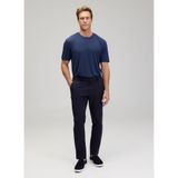Brooks Brothers Normal Bel Düz Paça Standart Pantolon, 54, BBSS25MPT020, Lacivert, Erkek
