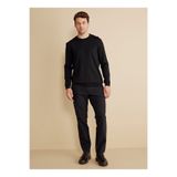 BROOKS BROTHERS Normal Bel Düz Paça Standart Siyah Erkek Pantolon BBFW25MPT008