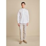 BROOKS BROTHERS Normal Bel Paça Standart Pantolon, 52, 5003352383, Taş, Erkek