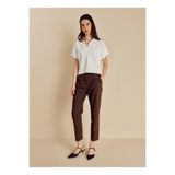 BROOKS BROTHERS Pantolon, 38, 5003353316, Kahve, Kadın