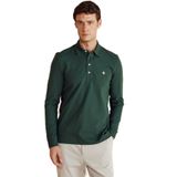BROOKS BROTHERS Polo Yaka Antrasit Melanj T-Shirt, S, BBFW25MTS007, Antrasit Melanj, Erkek