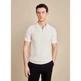 BROOKS BROTHERS Polo Yaka Kazak, M, 5003351892, Beyaz, Erkek