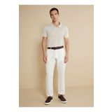 BROOKS BROTHERS Polo Yaka Standart Bej Erkek Kazak BBSS25MKL016