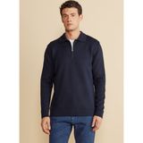 Brooks Brothers Polo Yaka Standart Lacivert Erkek Kazak BBFW25MKL033 - XL