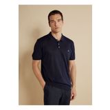 BROOKS BROTHERS Polo Yaka Standart Lacivert Erkek Kazak BBSS25MKL016