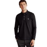 BROOKS BROTHERS Polo Yaka T-Shirt, M, BBFW25MTS006, Siyah, Erkek