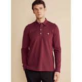 BROOKS BROTHERS Polo Yaka T-Shirt, S, BBFW25MTS006, Bordo, Erkek