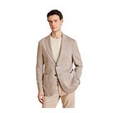 BROOKS BROTHERS Regular Fit Melanj Ceket, 54, 5003351867, Vizon, Erkek