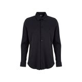 Brooks Brothers Siyah Erkek Düğmeli Slim Fit Nakışlı Gömlek BBSS26MKN001