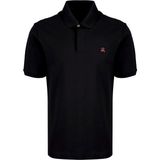 Brooks Brothers Siyah Erkek Logo Baskılı Polo T-Shirt BBSS26MTS001