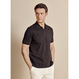 Brooks Brothers Siyah Erkek Standart Fit T-Shirt BBSS26MTS014 - 2XL