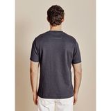 Brooks Brothers Siyah Erkek Standart T-Shirt BBSS26MTS006