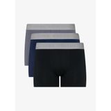 BROOKS BROTHERS Siyah - Lacivert Boxer, L, 5003336657, Siyah - Lacivert, erkek