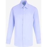 Brooks Brothers Slim Fit Klasik Yaka Balıksırtı Desenli Mavi Erkek Gömlek BBFW24MSH005 - 41