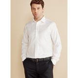 Brooks Brothers Slim Fit Klasik Yaka Beyaz Erkek Gömlek BBFW25MSH023 - 39