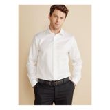 BROOKS BROTHERS Slim Fit Klasik Yaka Gömlek, 41, 5003313248, Beyaz, Erkek
