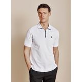 BROOKS BROTHERS Standart Logo Baskılı T-Shirt, L, 5003352167, Beyaz, Erkek