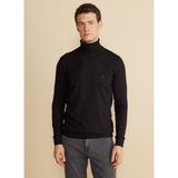 Brooks Brothers Standart Siyah Erkek Kazak BBFW25MKL008 - XL